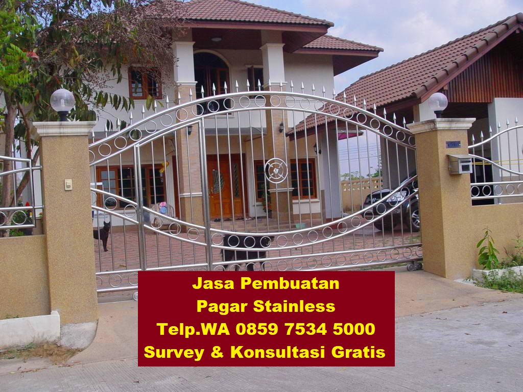 jasa pembuatan pagar stainless yogyakarta