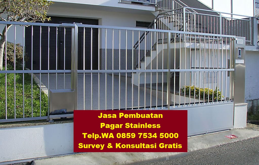 jasa pembuatan pagar stainless yogyakarta