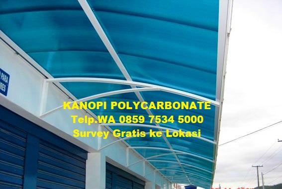 Jasa Pembuatan Kanopi Polycarbonate Yogyakarta
