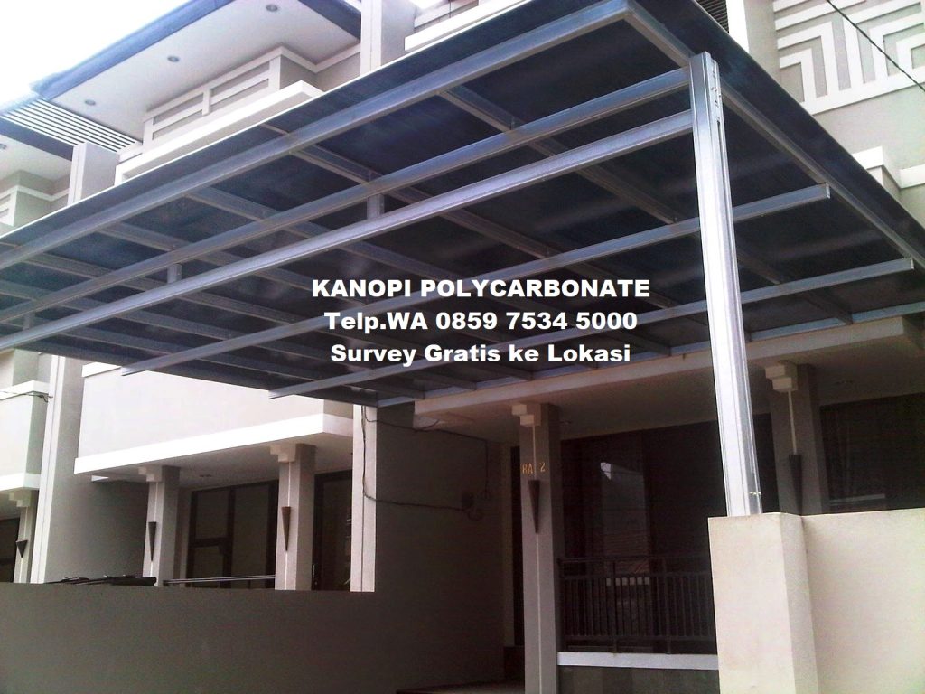 jasa pembuatan kanopi polycarbonate yogyakarta