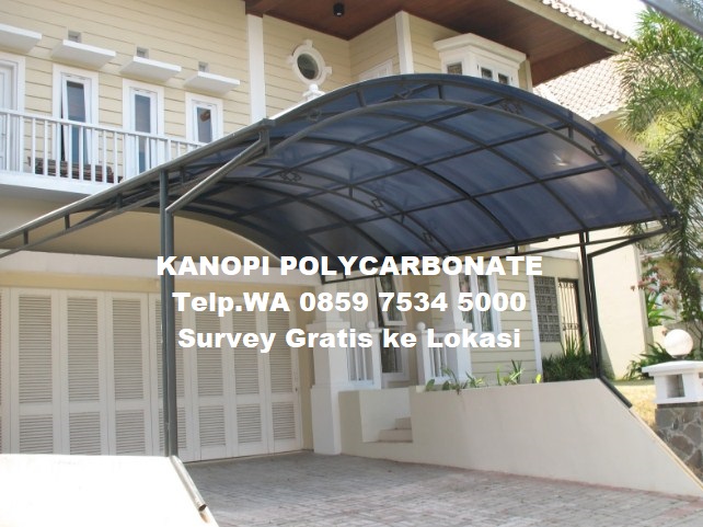 jasa pembuatan kanopi polycarbonate yogyakarta