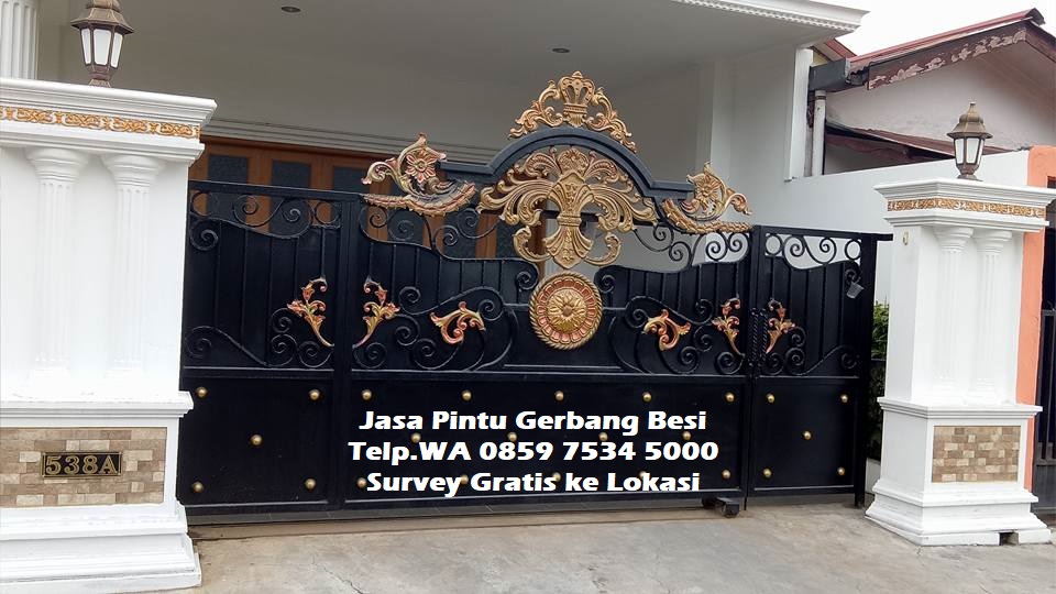 pembuatan pintu gerbang besi jogja