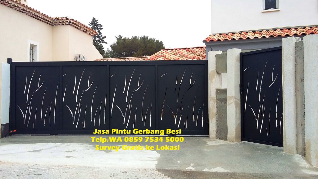 pembuatan pintu gerbang besi jogja