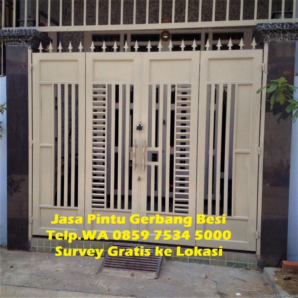 pembuatan pintu gerbang besi jogja